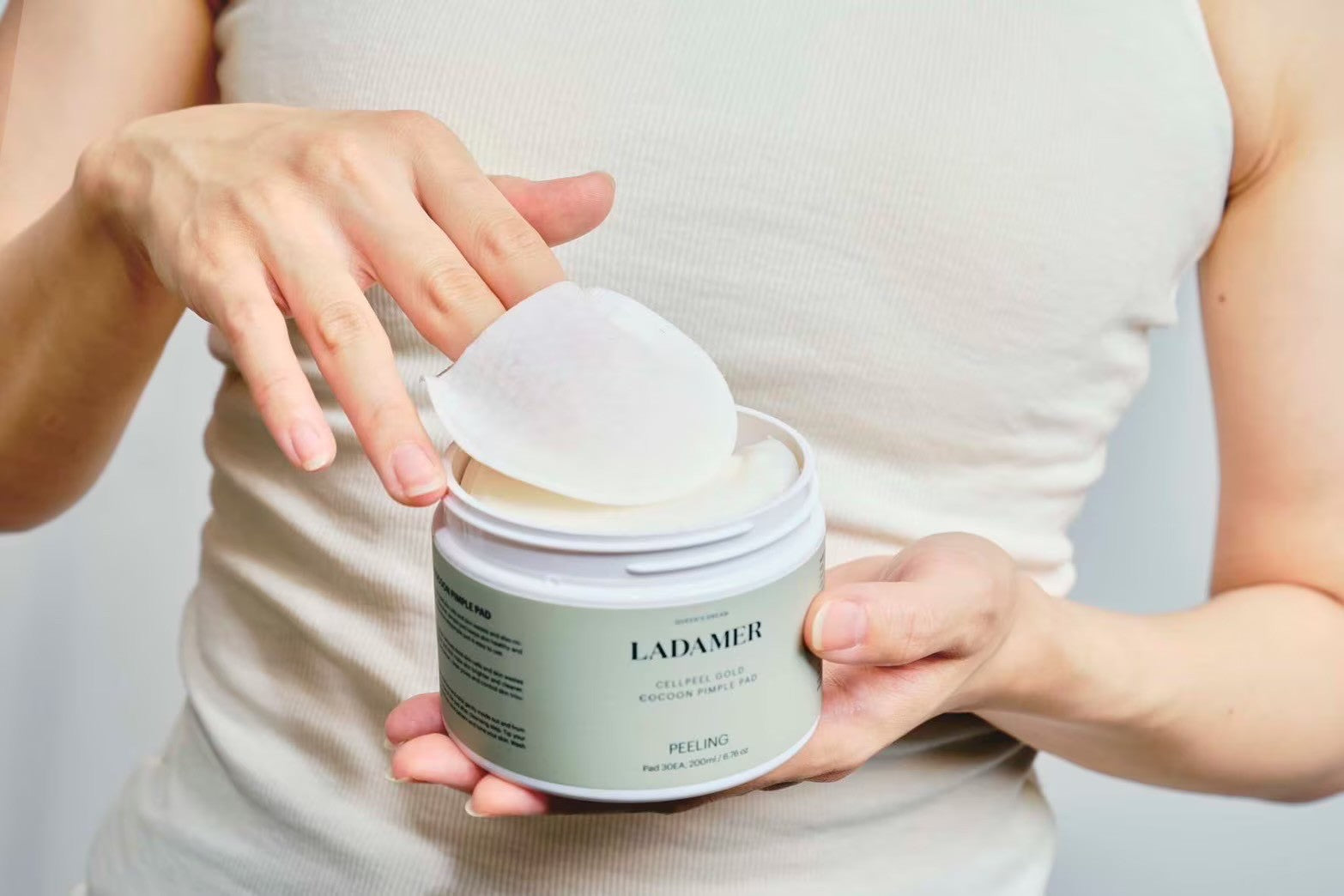 ラダメール　ピーリングパッド